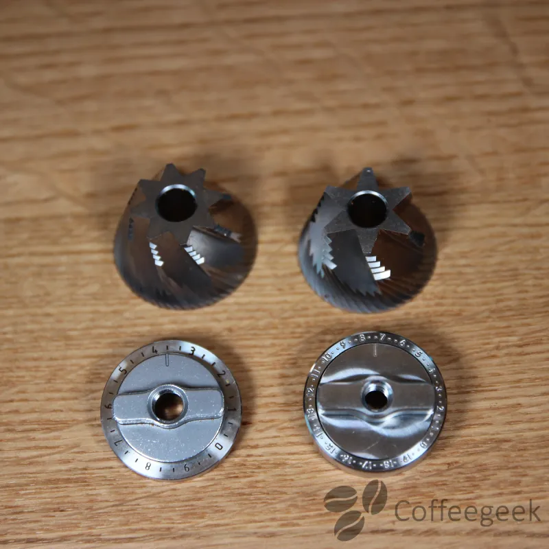 Adjustment dials
