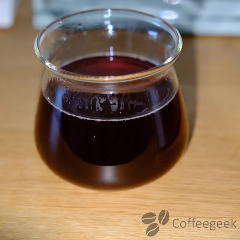 Pour-over prepared with the xBloom Studio
