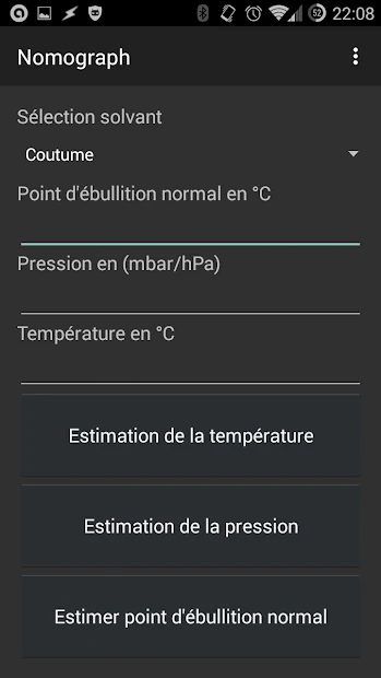 Applicazione Nomograph