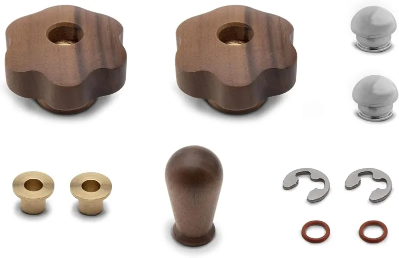 Kit rubinetti in legno Lelit