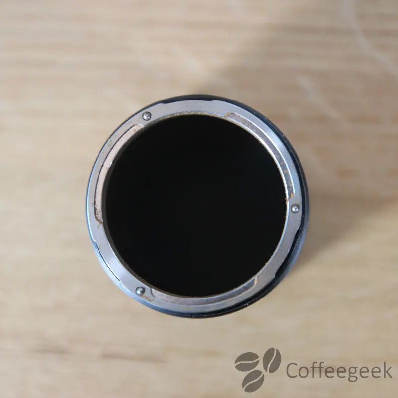 Contenitore del M01 visto dall'alto