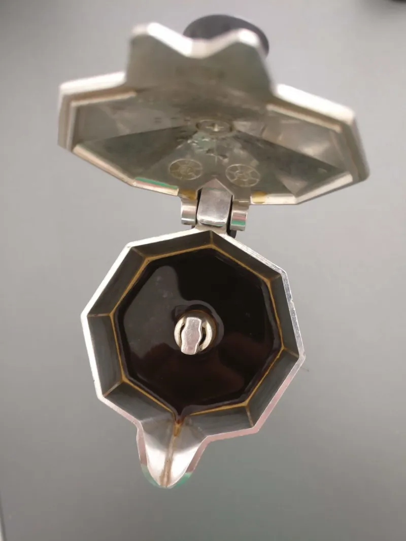 モカコーヒーの完成