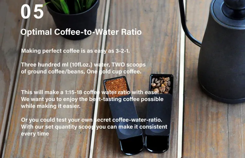 開いた状態のANKOMN計量スプーン