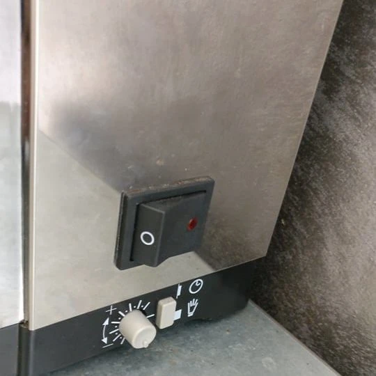 Bedieningsknop van de molen