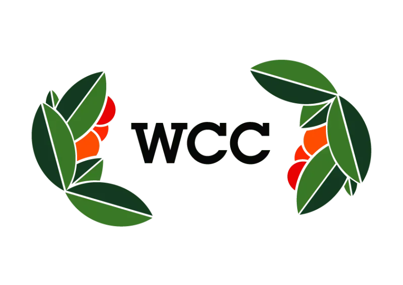 Latte art-competitie op het podium