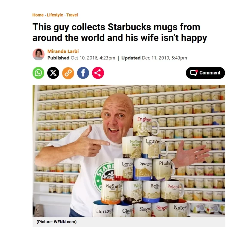 Starbucks City Collection mok