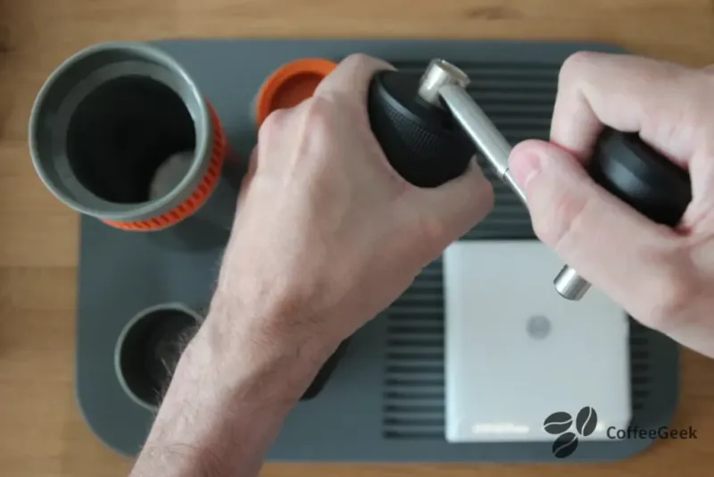 Koffie Pipamoka voorbereiding stap 3