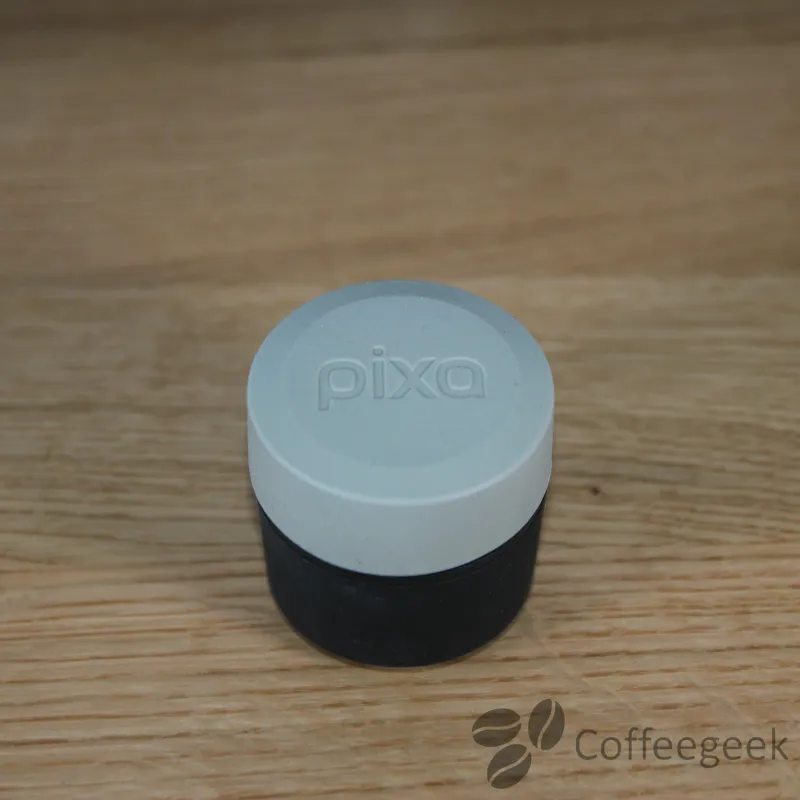 De capsule kan vooraf worden voorbereid en afgesloten met een siliconen dop