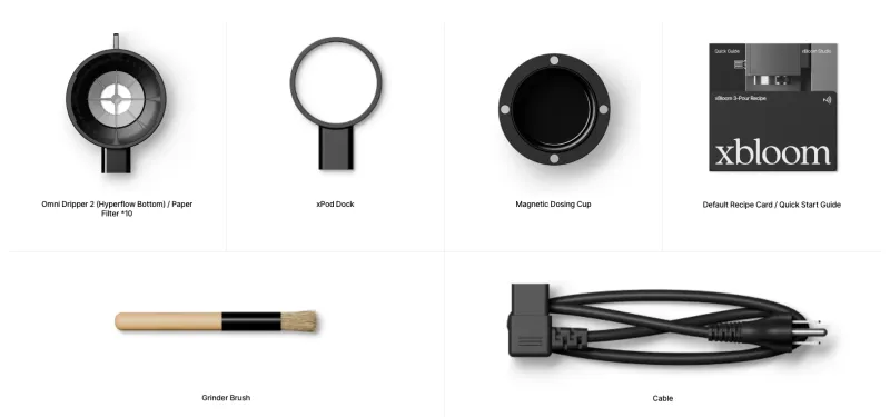 Inhoud van de doos xBloom Studio