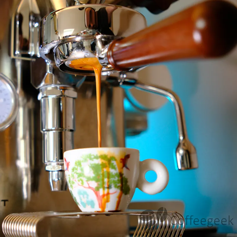 Guayaba Nature espresso extraheren op de Lelit Mara X v2