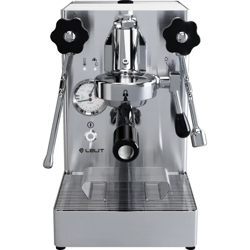 Design ze stali nierdzewnej i mosiądzu Lelit Mara X V2