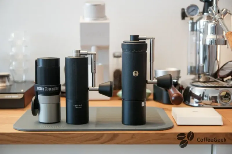 Porównanie młynków Timemore i Wacaco