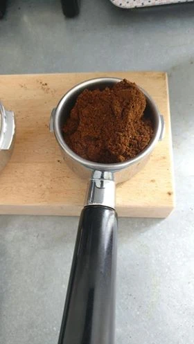 Knackning på portafiltret