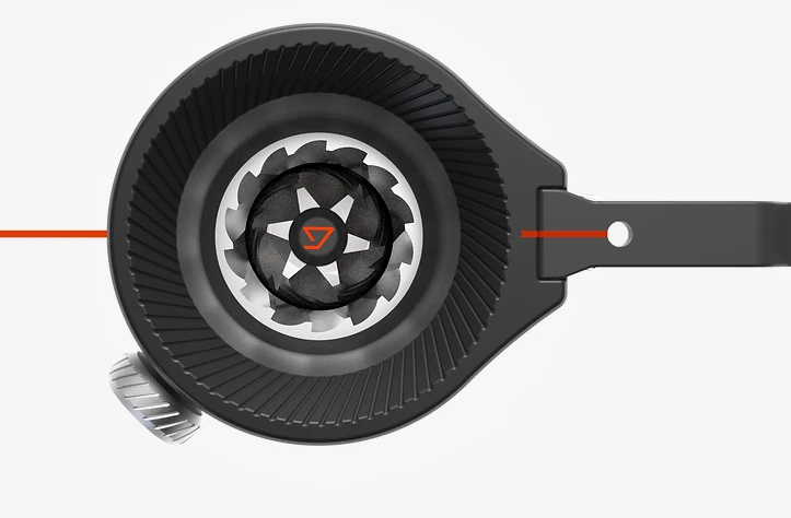 Knob kvarn utan axel