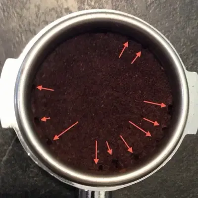 4 knep mot channeling med bottomless portafilter