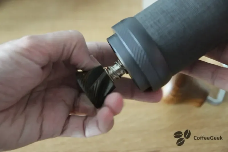 Rengöring av 1Zpresso J-Ultra